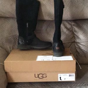 UGG Thomsen Faux Shearling & Suede Boots